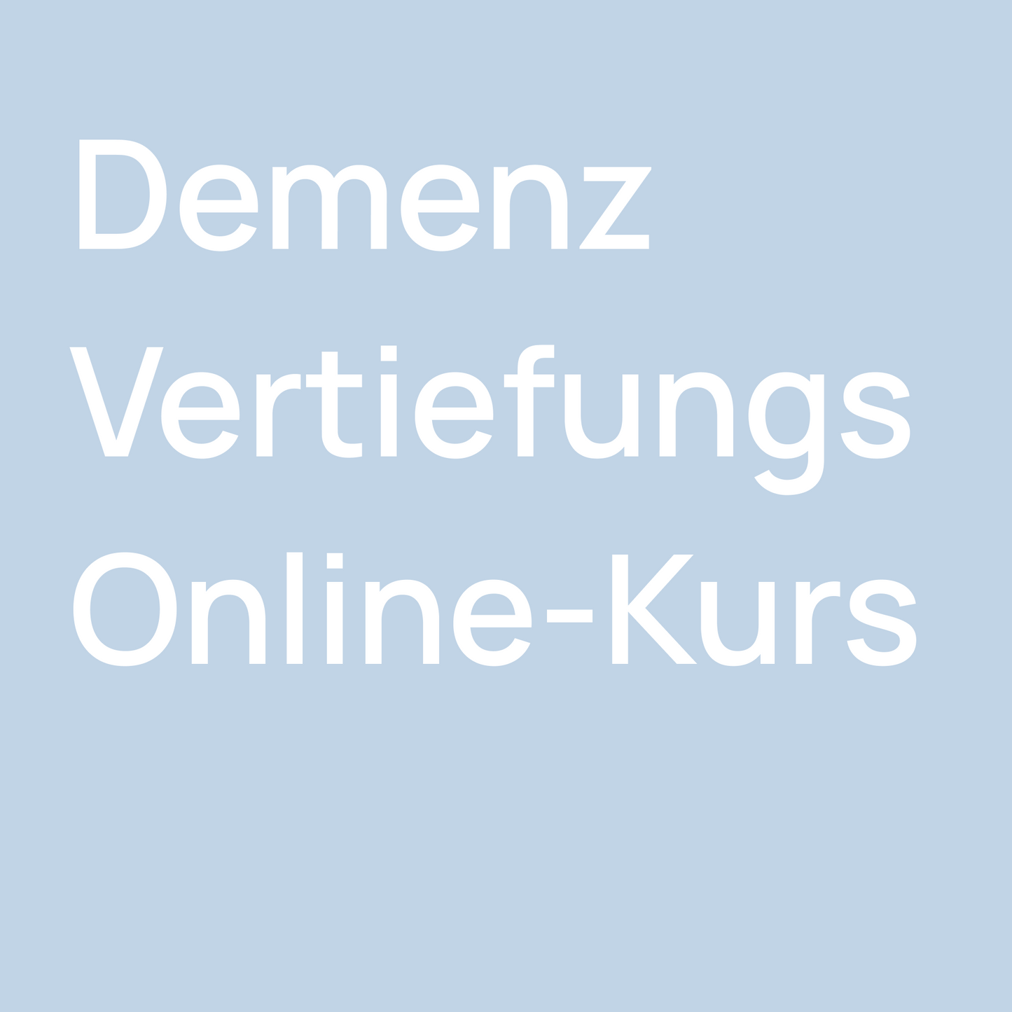 Experten-Pflegekurs